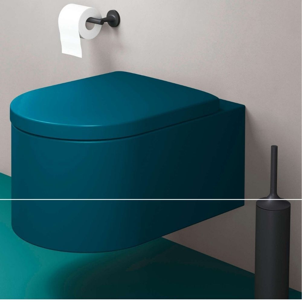 Duravit Greenblue Matt Smooth Wall Hung Toilet